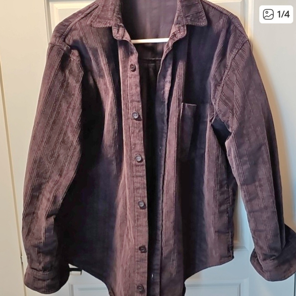 Cp Shades Joss Corduroy Gray Small Oversized